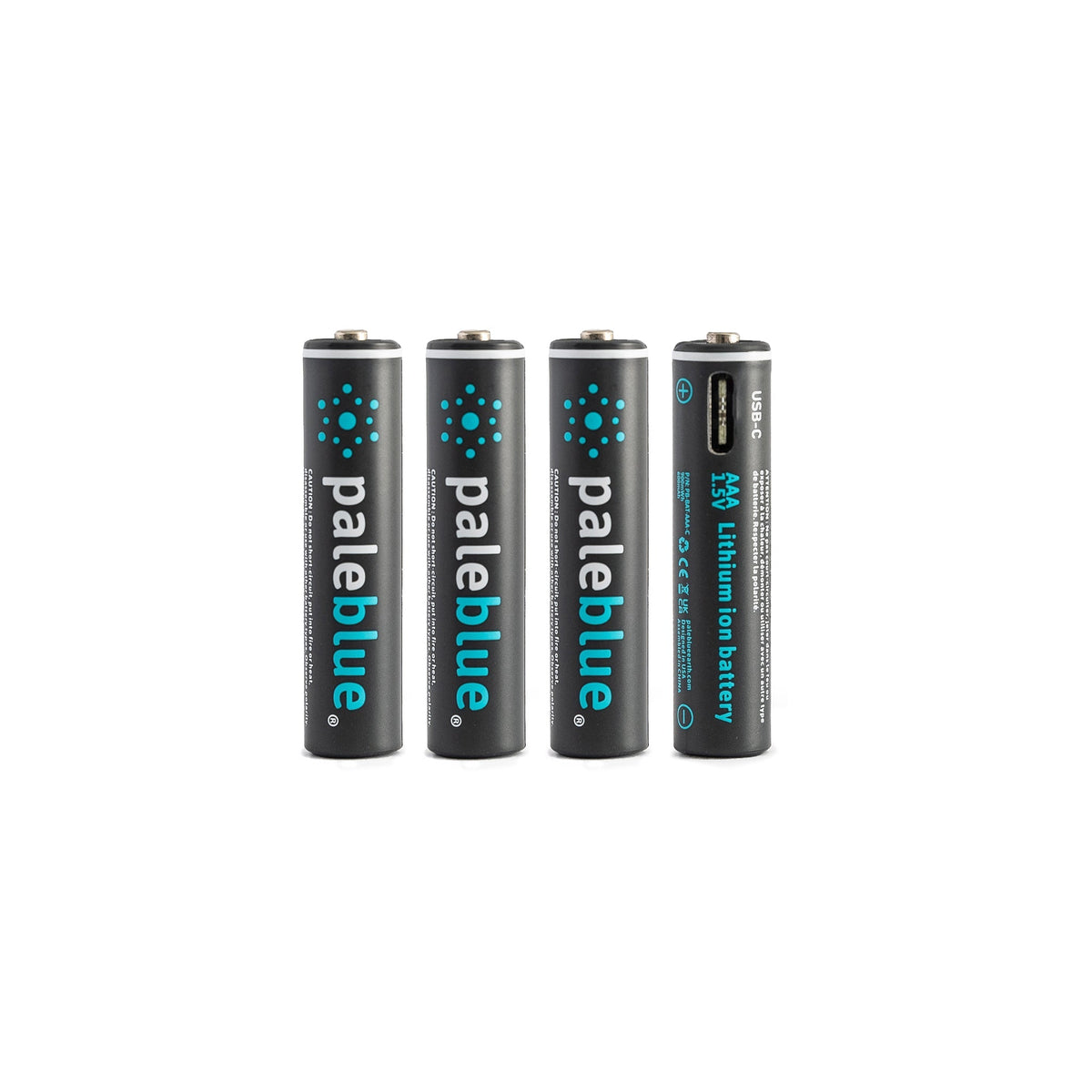Pile AAA rechargeable par USB : LR03, pile LR3, LR03 rechargeable - Pale  Blue